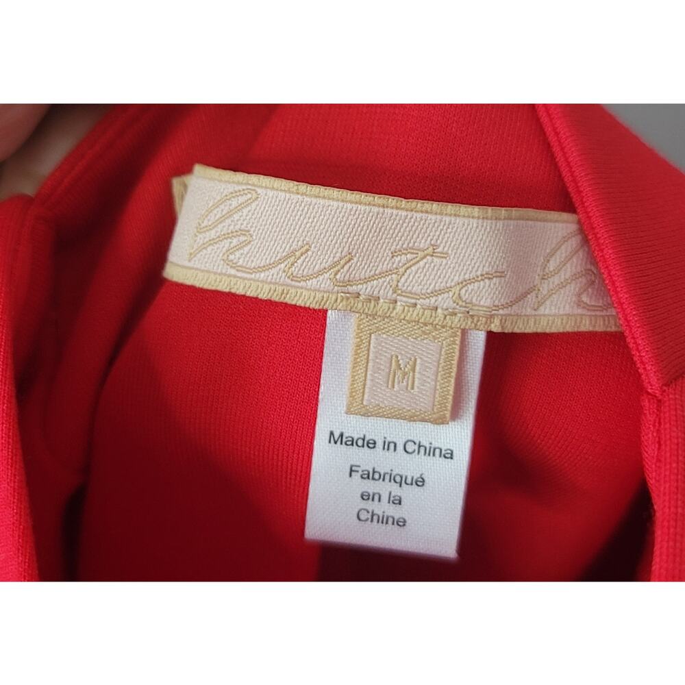 Anthropologie- Hutch- Women's maxi length red dress- size medium - Picture 5 of 8